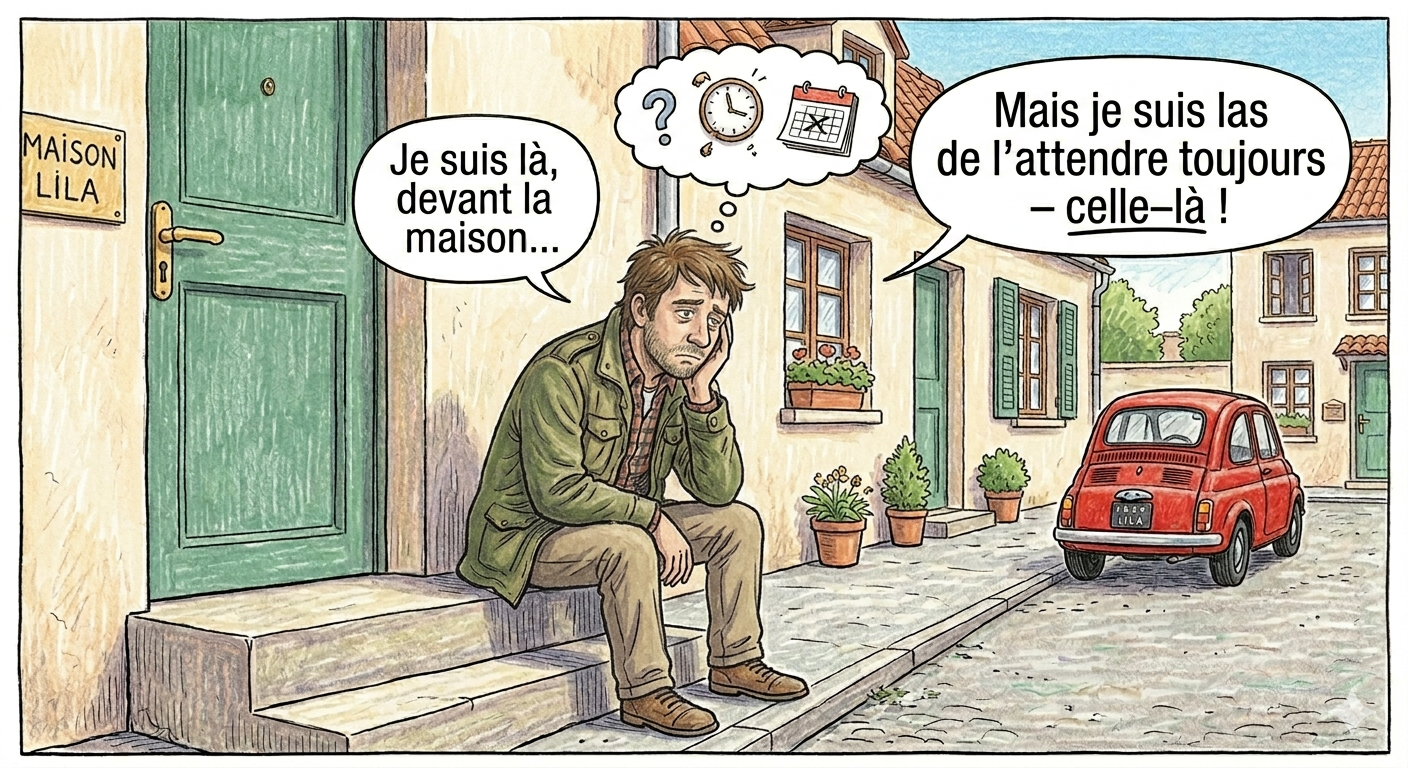 Lire la suite à propos de l’article La, là, l&rsquo;a, l&rsquo;as, las — Linguact