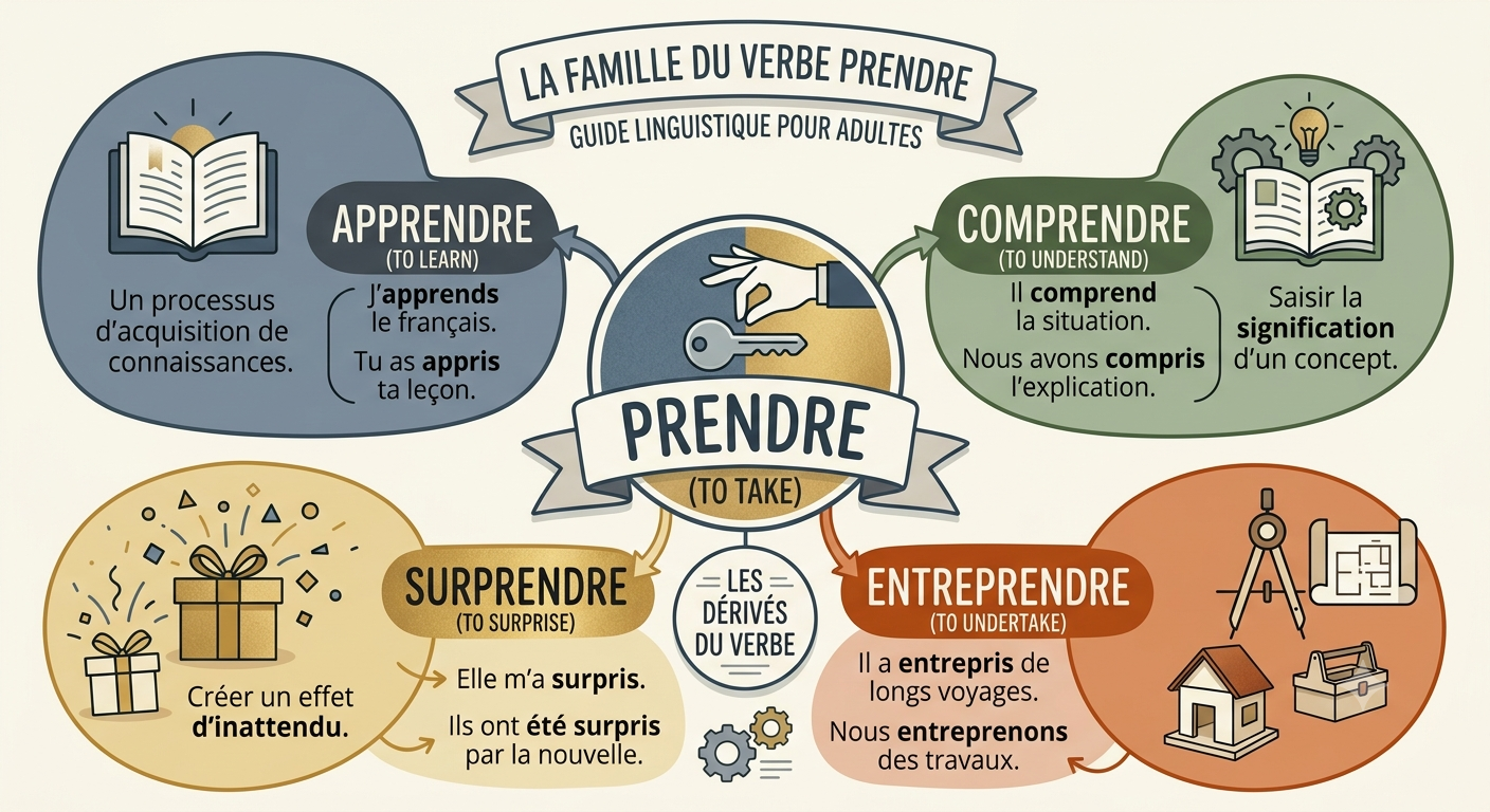 Lire la suite à propos de l’article La famille de PRENDRE